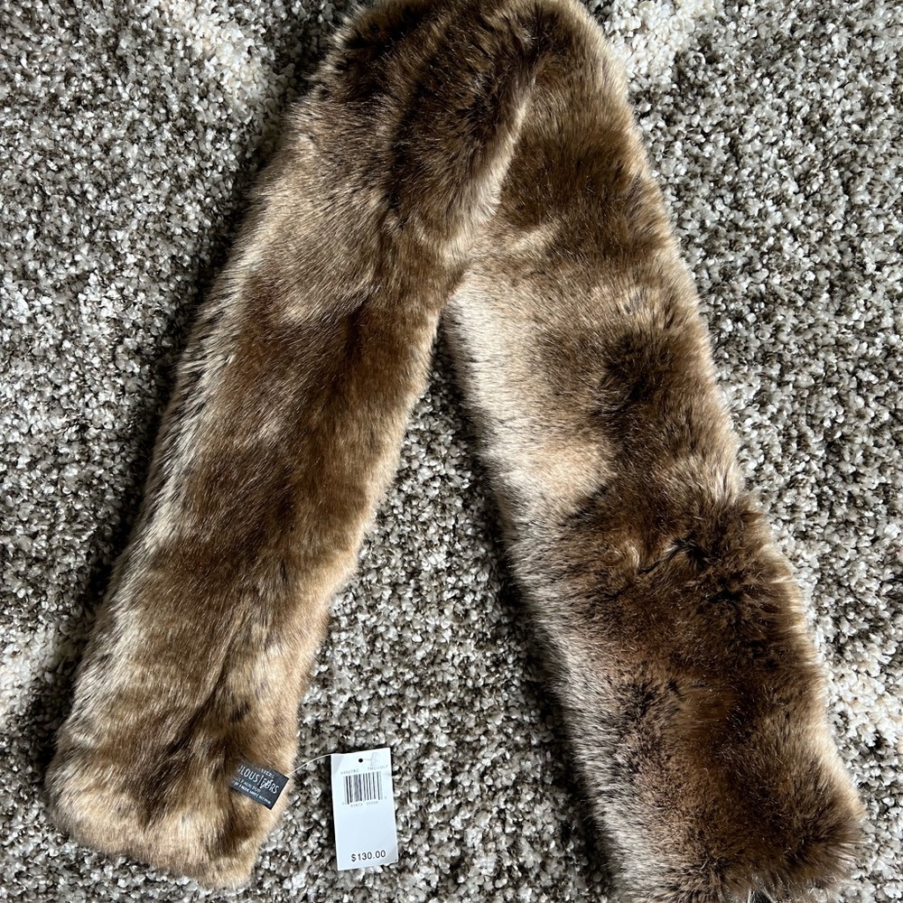 Donna Salyers Fabulous 100% Faux Fur Shawl.